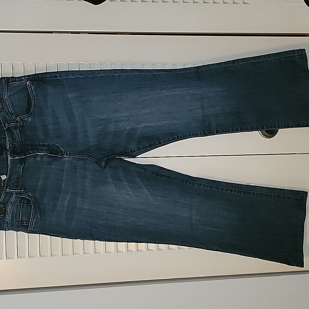 Kut from the Kloth Women's Boot Cut Jeans - Dark Blue